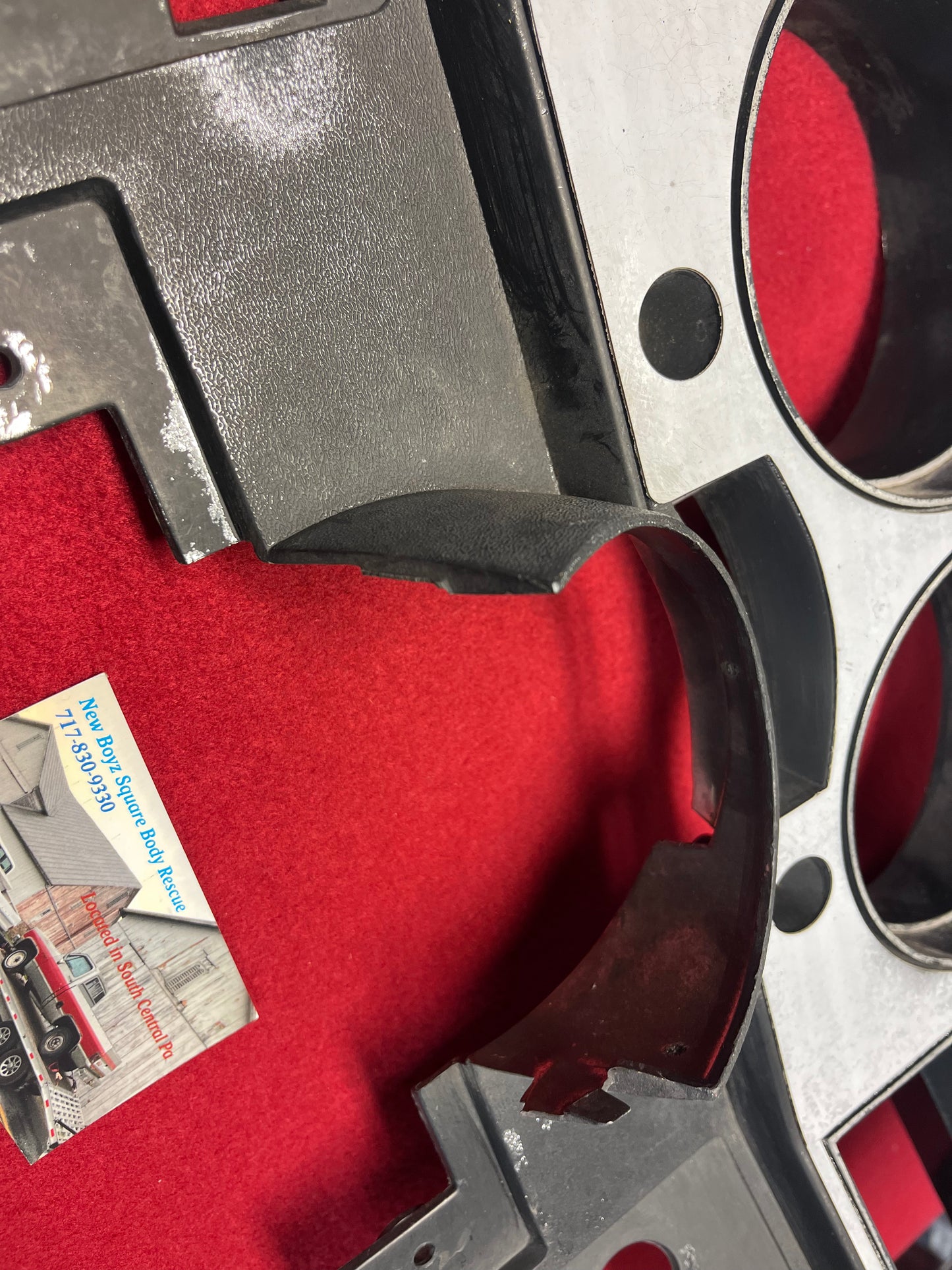 Bezel, Gauge Bezel 1981 - 1983 With A/C With Indicator Light Diesel (Instrument Bezel) Part# 14023006