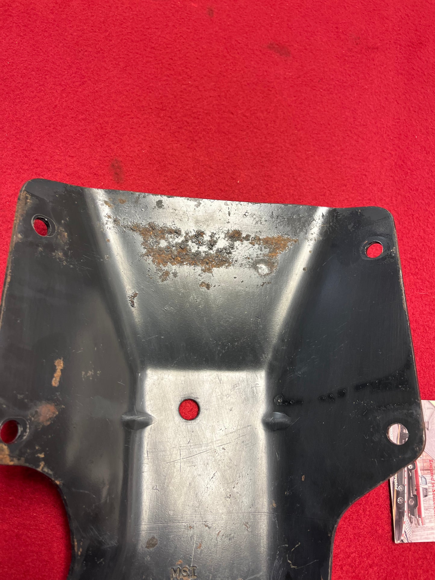 Skid Plate, S Crossmember Skid Plate 1985 - 1991