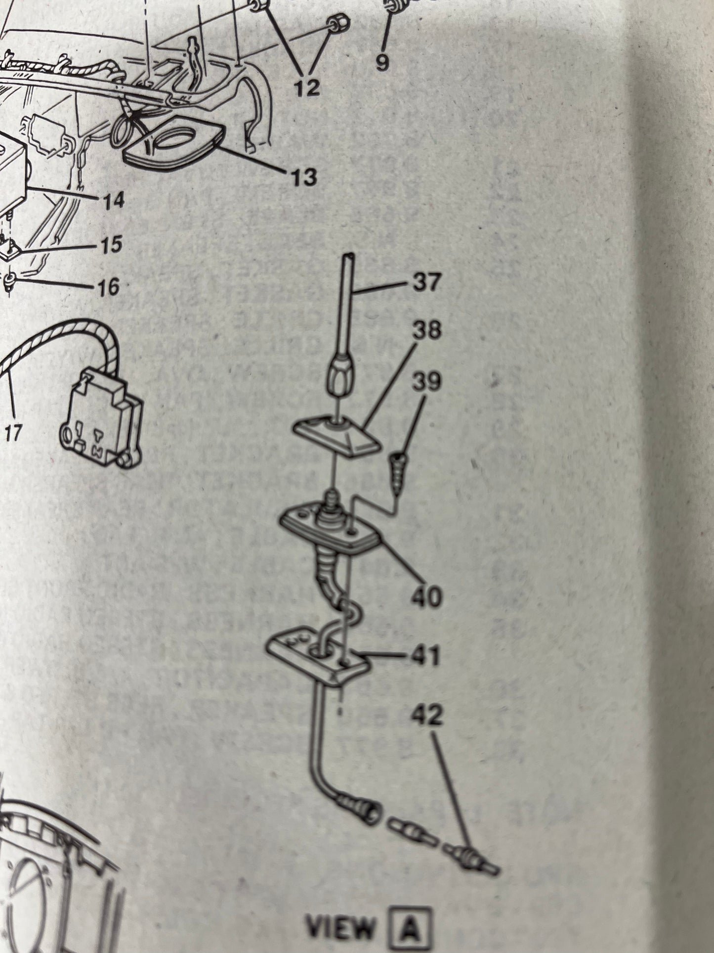 Bezel Set, Antenna Bezel Assembly 1988 - 1991 (Fender Mounted)