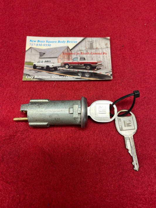 Lock, Tailgate Lock Cylinder with Electric Windows Part# 15618884