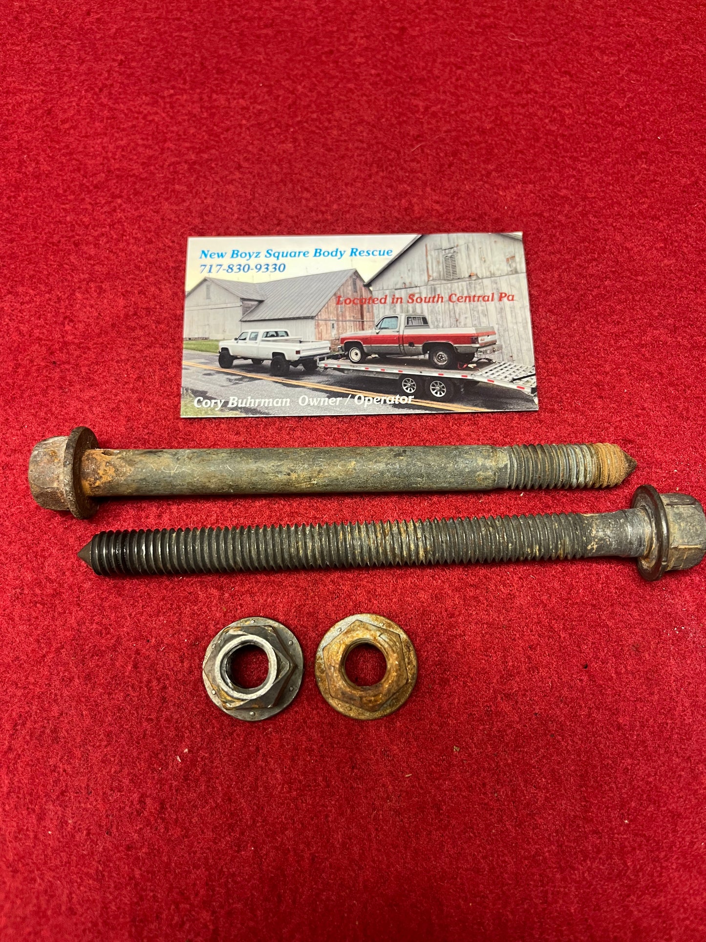 Bolt Kit, Engine Mount Bolt Set (Motor Mount Bolts)