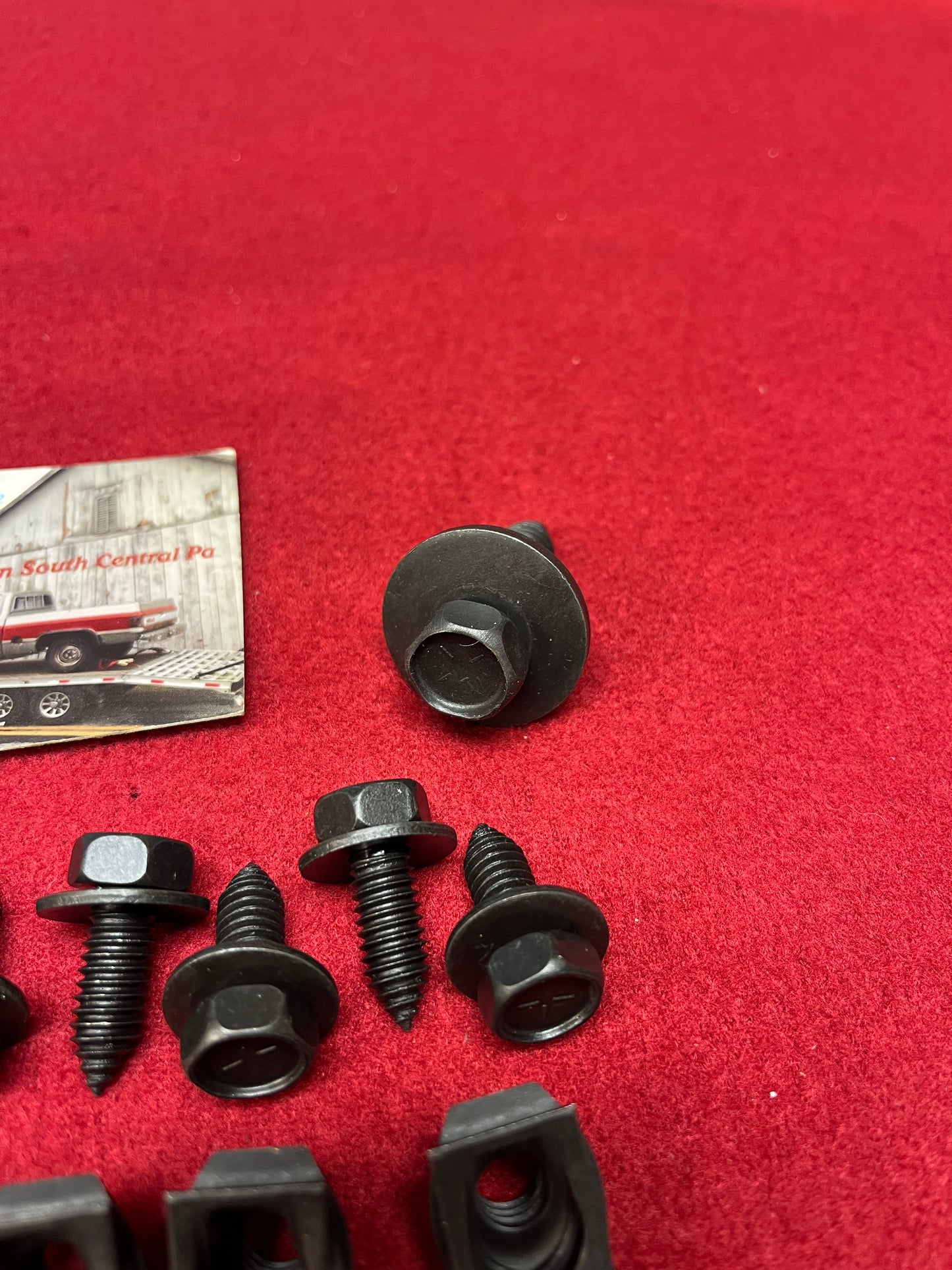 Bolt Set, Inner Fender Liner Bolt Set. 1981-1991