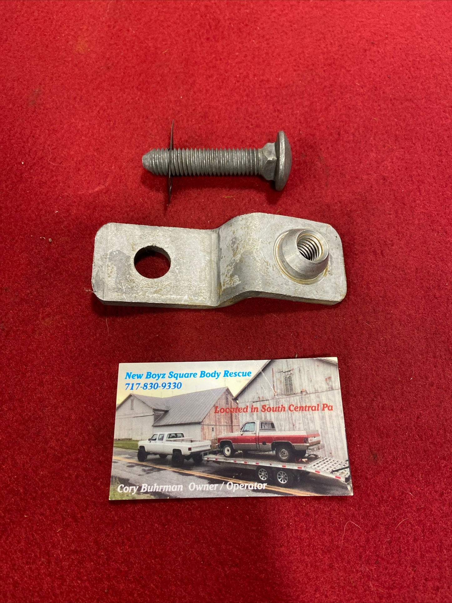 Blazer Spare Tire Bolt and Nut