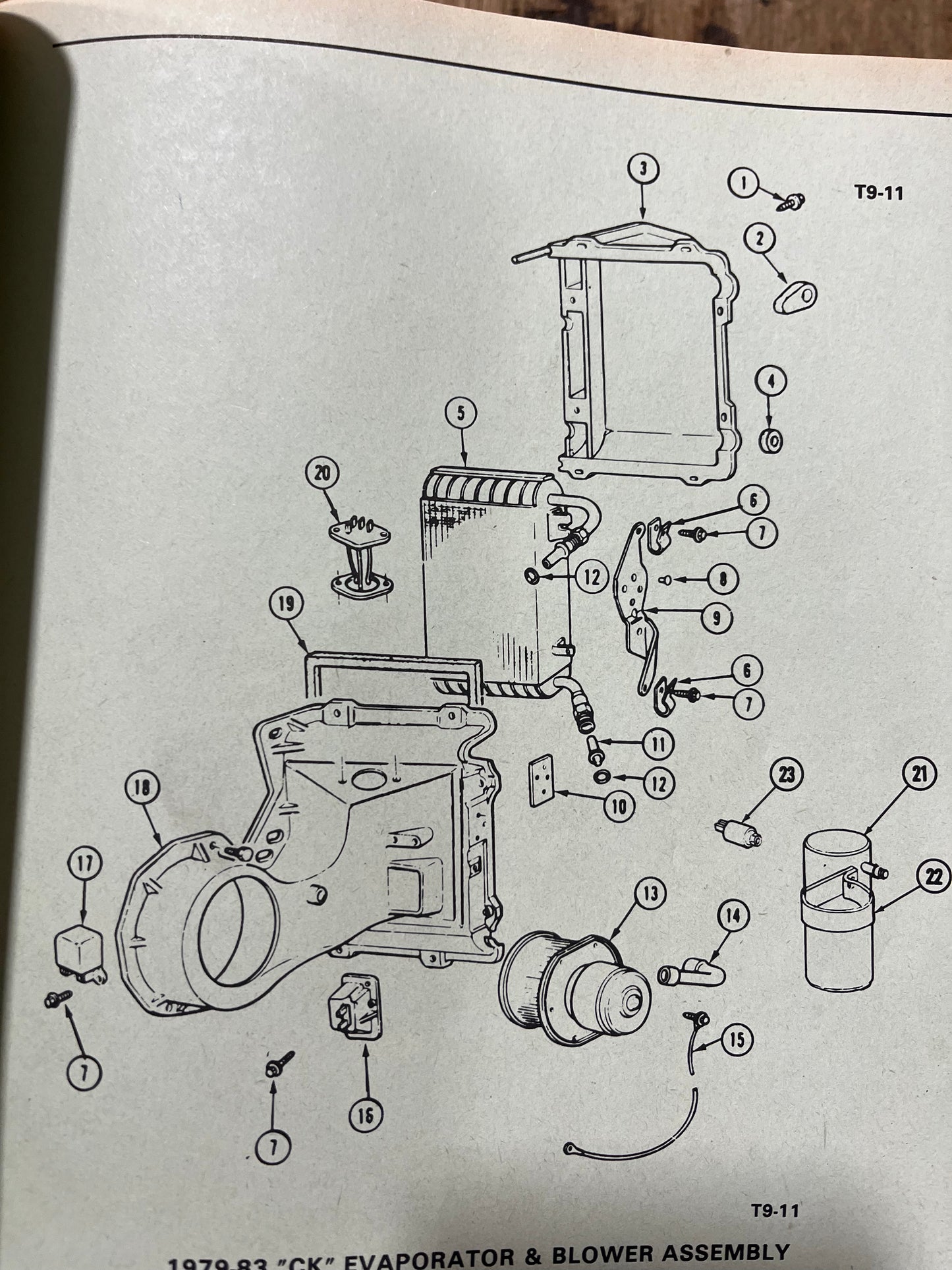 Air Conditioner Case to Blower Motor Hose (Taller Motor)