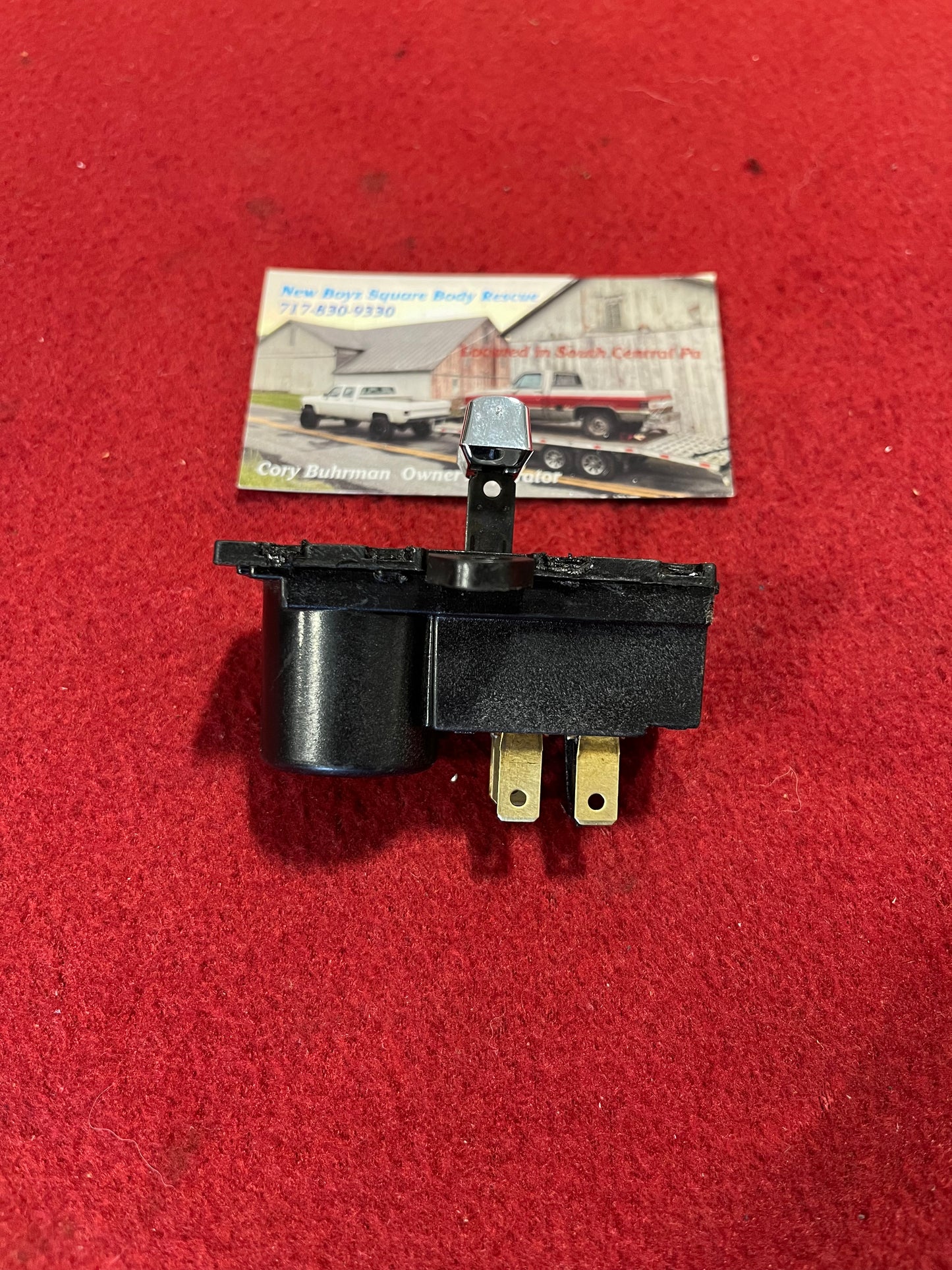 Wiper Motor Switch 75-77 (OEM Refurbished)