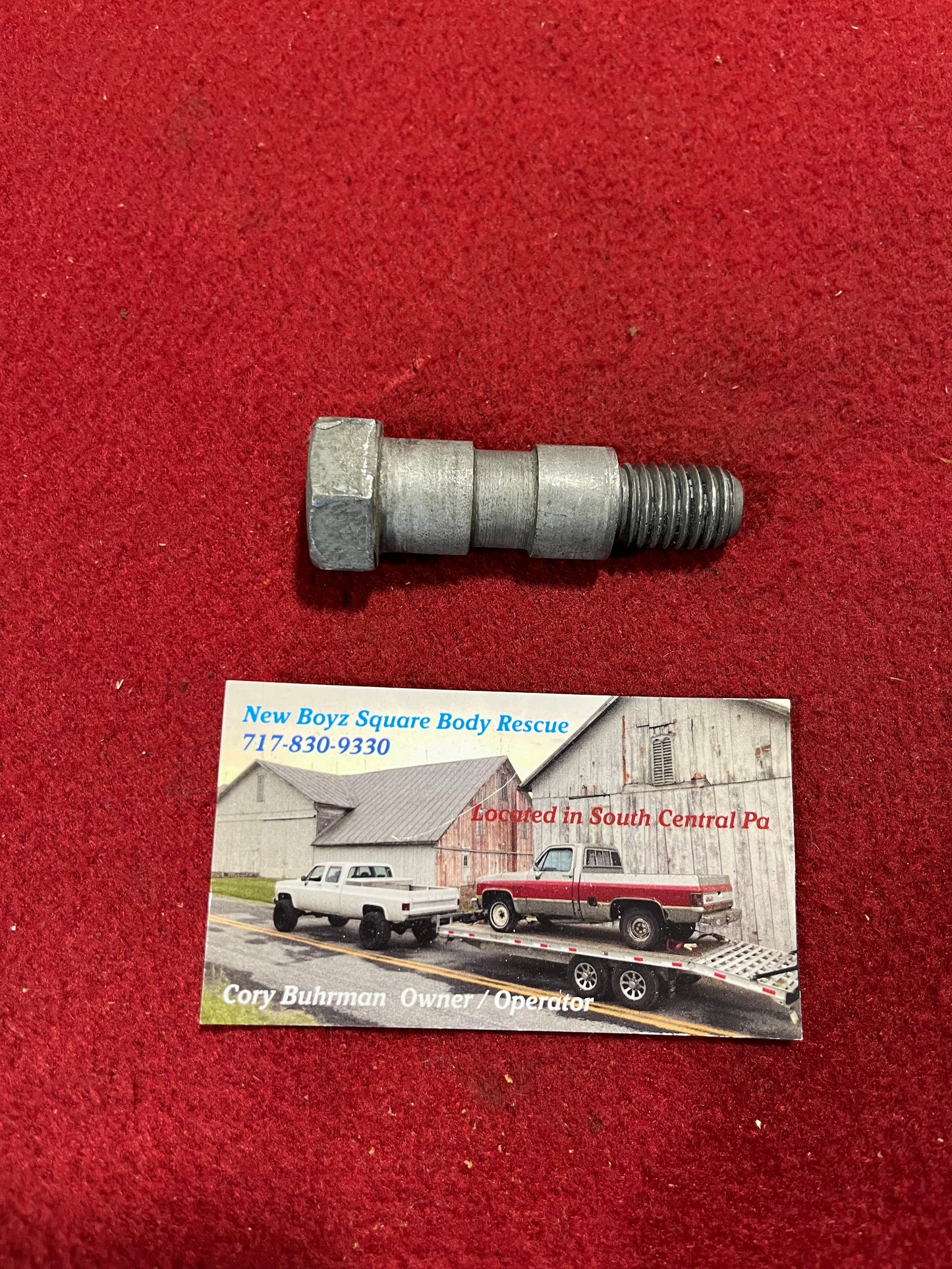 NP 205 Lever Pivot Bolt