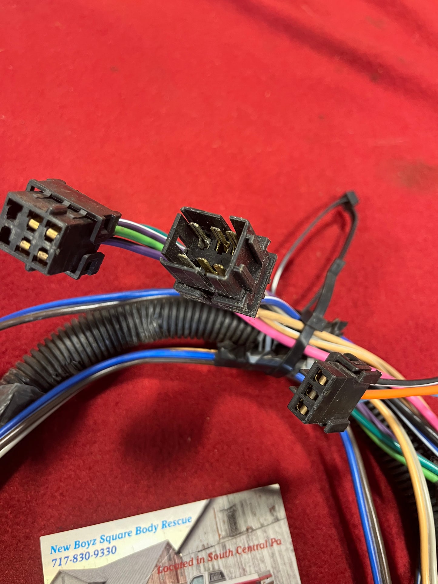 Door Wiring Harness 4 Door LHF