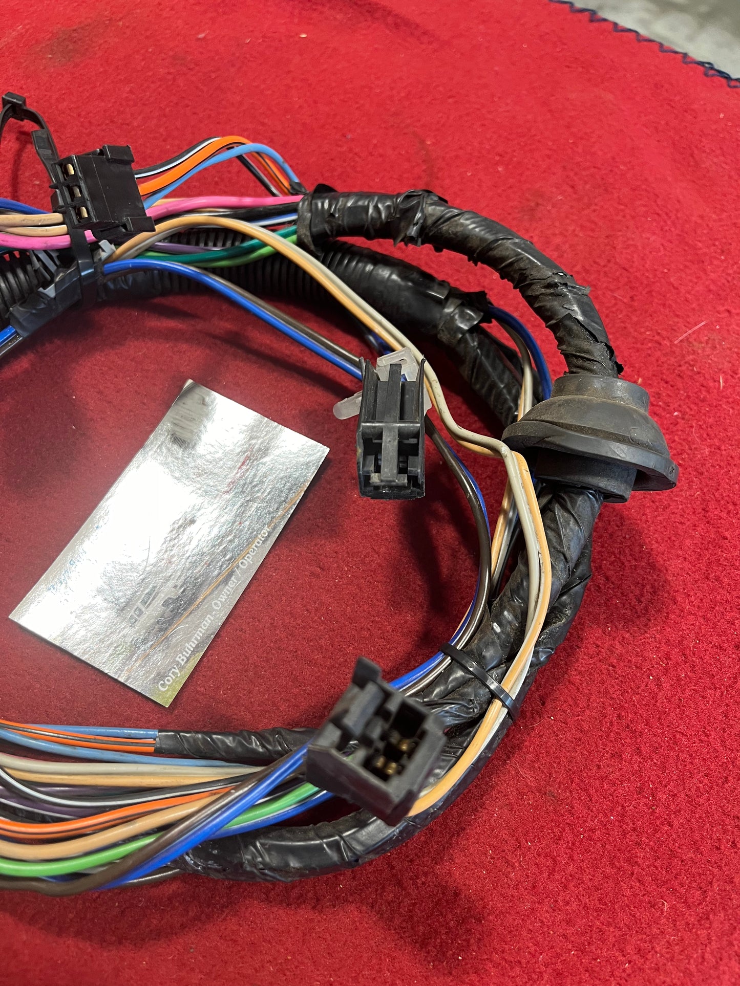 Door Wiring Harness 4 Door LHF