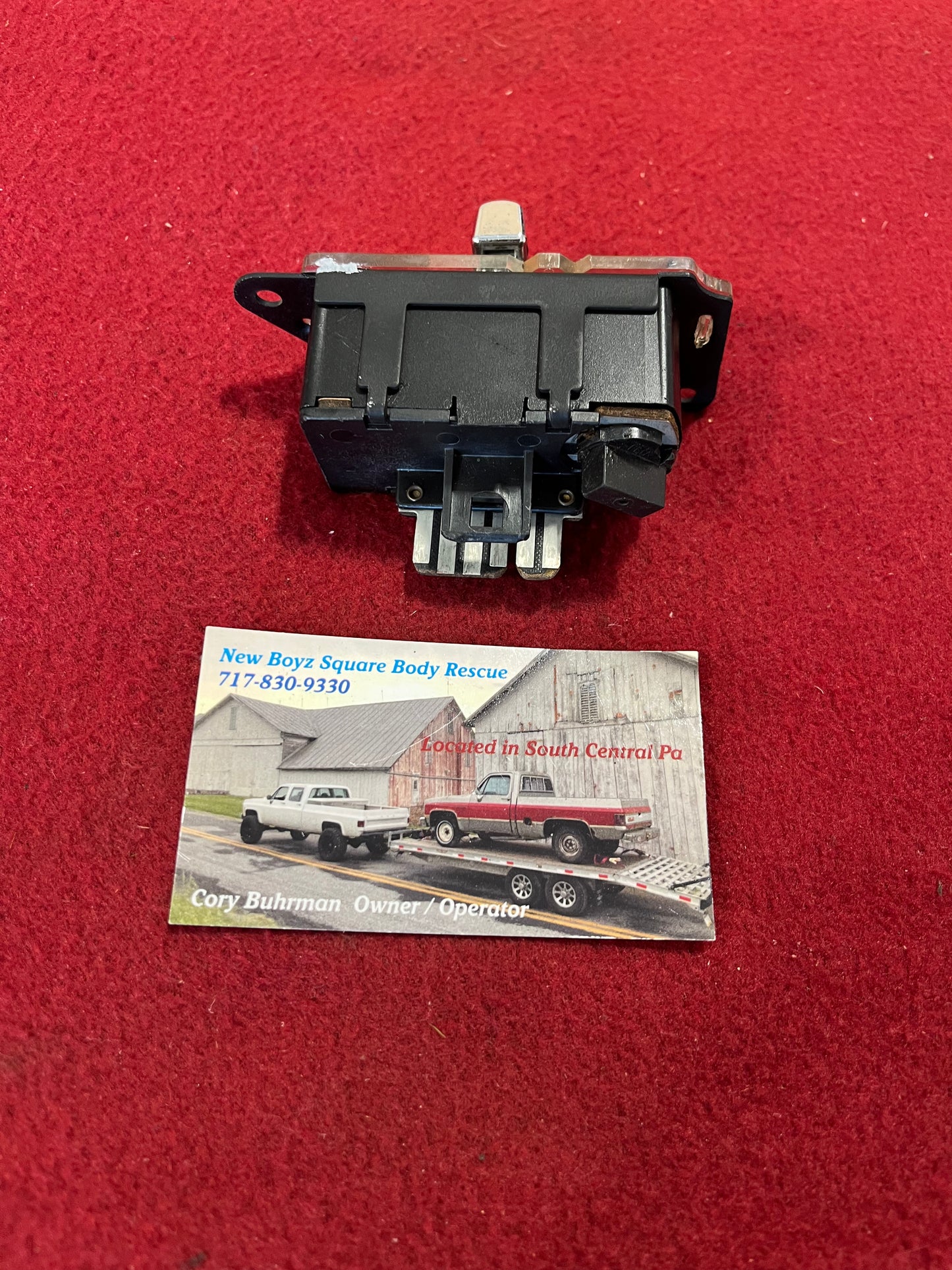 Wiper Motor Switch 78-83 (OEM Refurbished) None Intermittent