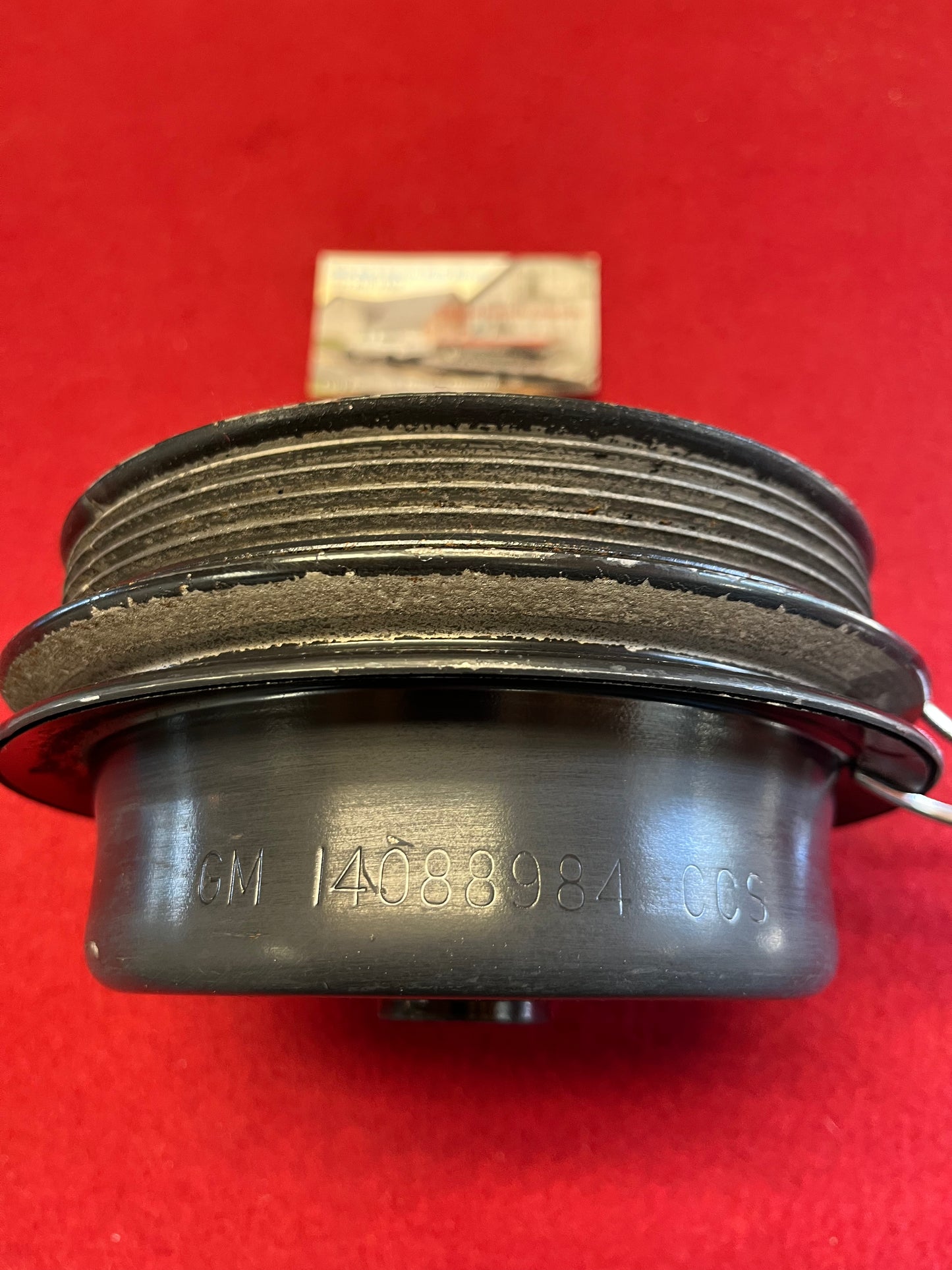 Pulley, Crank Shaft Pulley Non AC 1986 - 1988 Small Block Part# 14088984 CCS