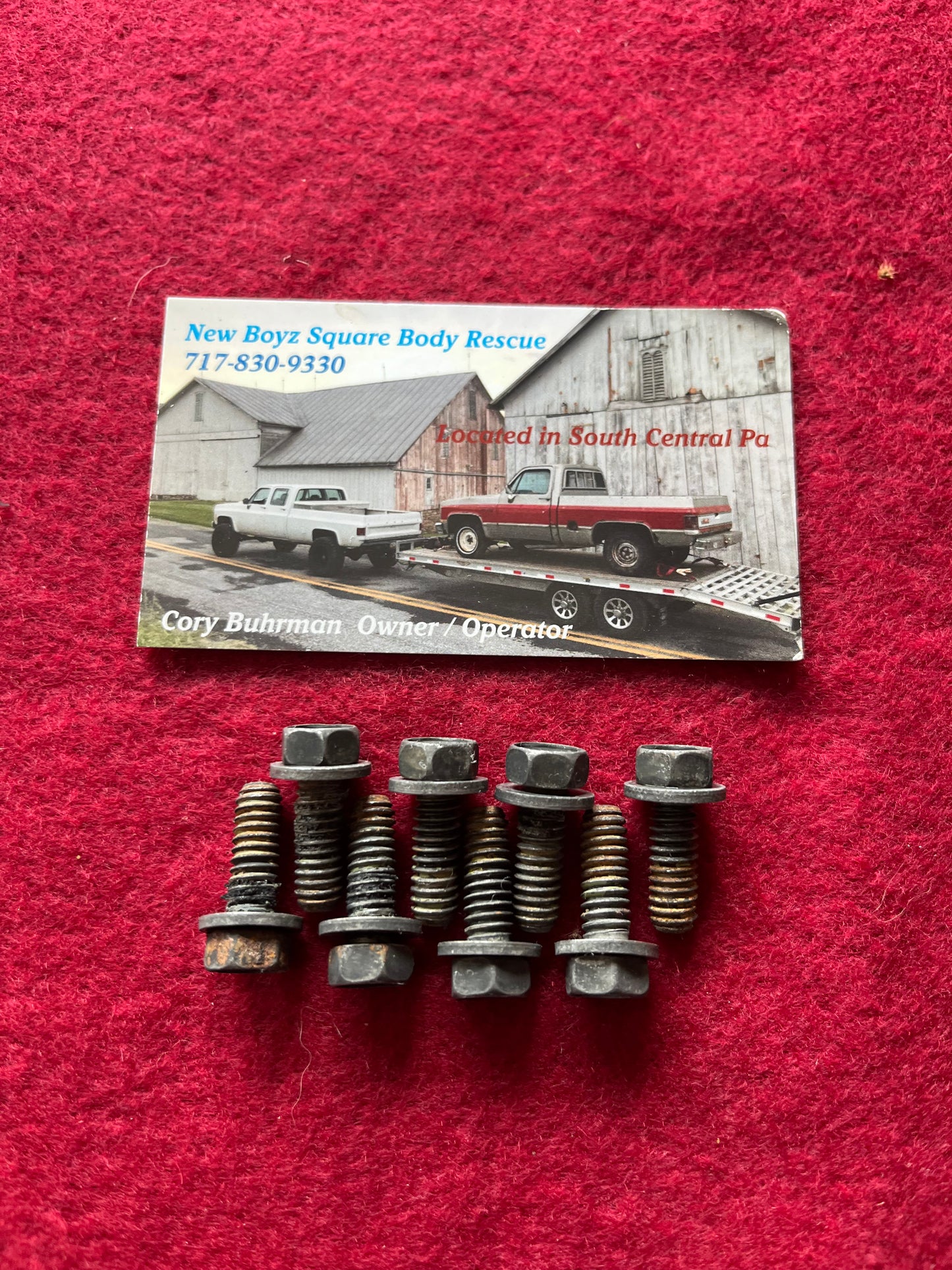 Bolts, NP208 / 241 Shifter Base Attachment Bolts