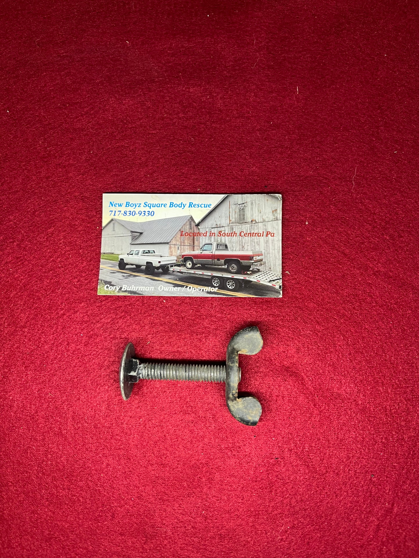 Nut, Jack Accessory Stay Wing Nut 5/16-18 1975-1991