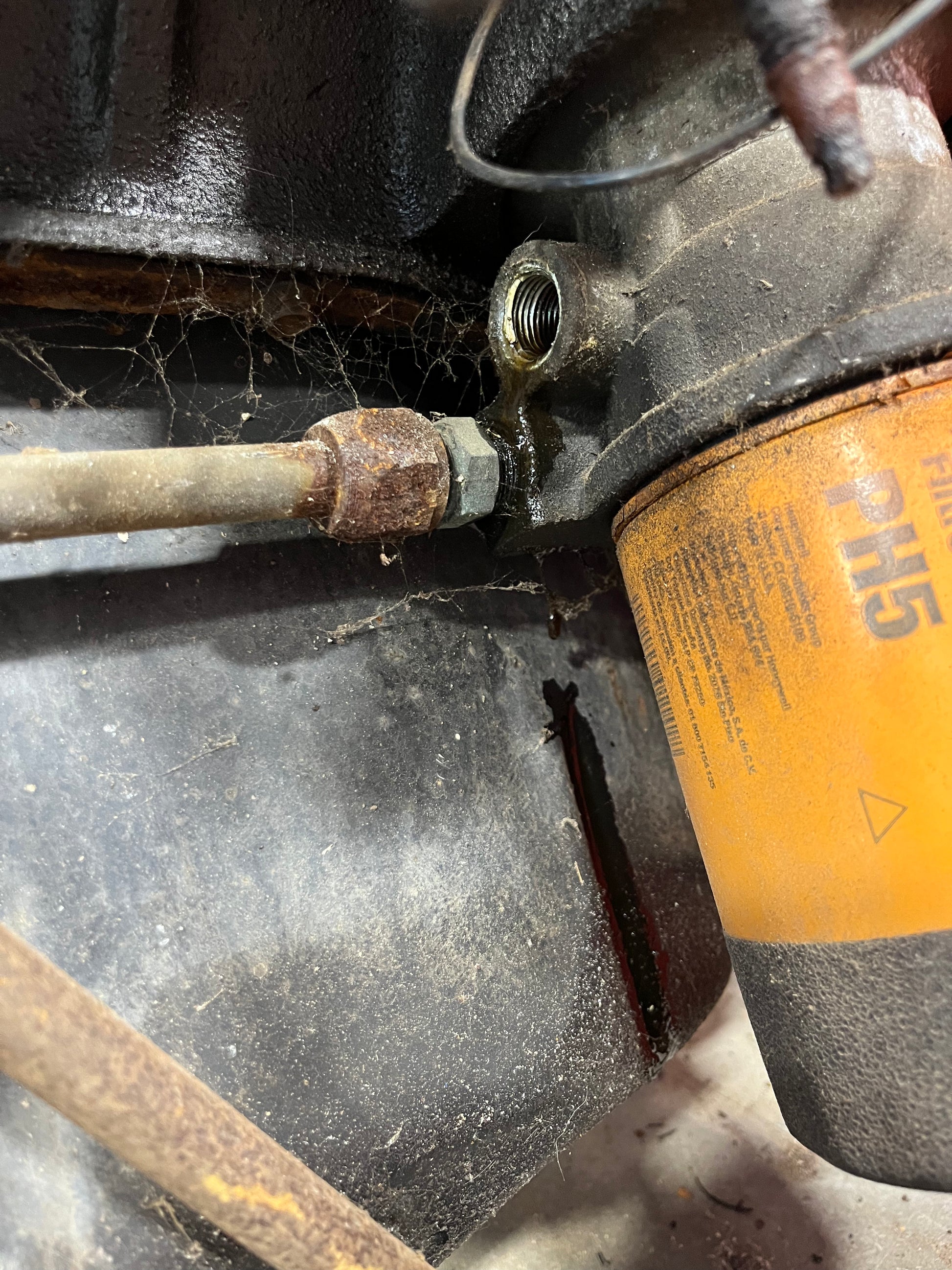 Fitting, Remote Oil Cooler Adapter Fitting (TBI Remote Adapter Side ...