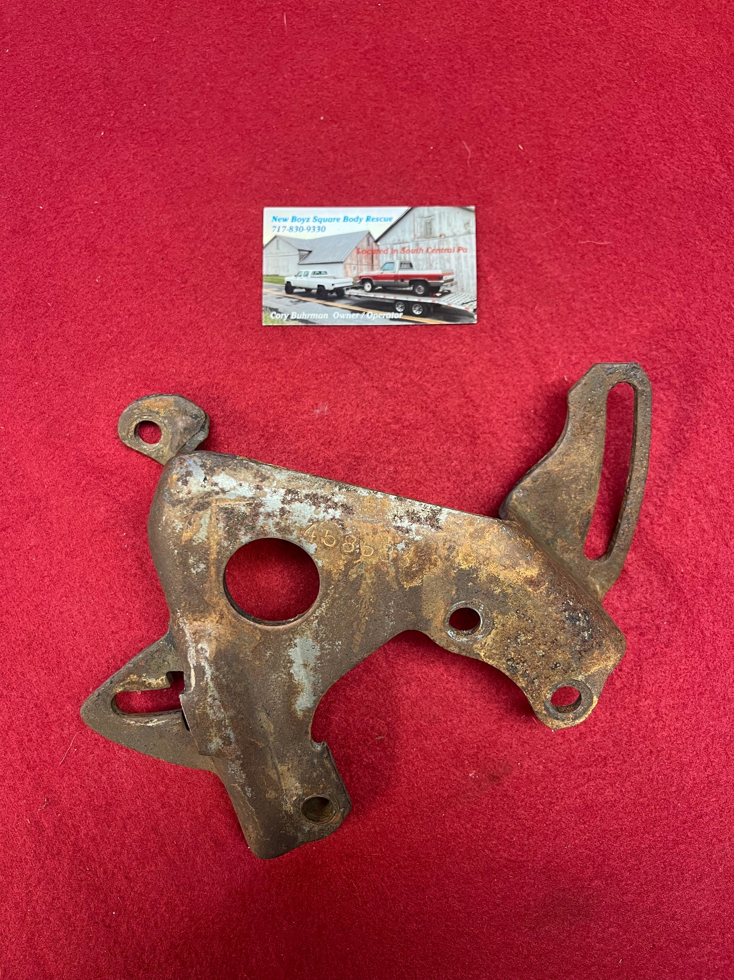 Bracket, Power Steering Adjustment Bracket Part# 458533