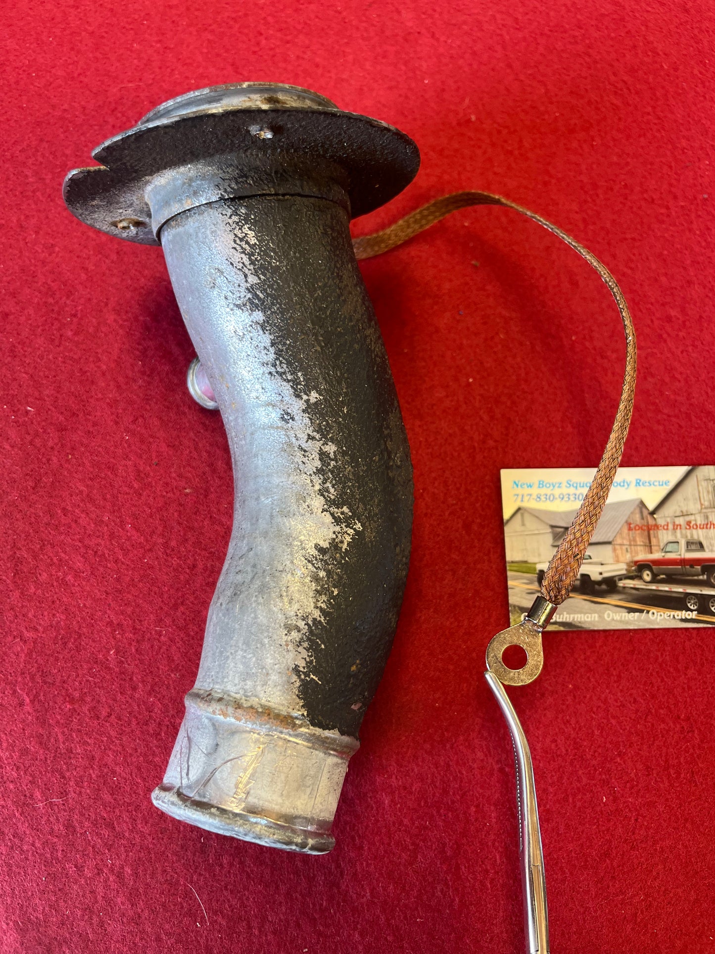 Filler Pipe, Fuel Filler Pipe Gasoline 1984 -1991