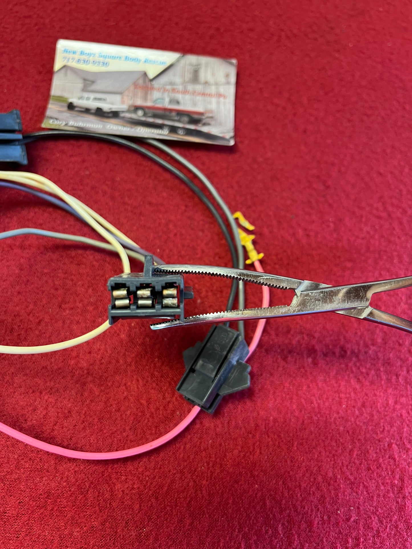 Lead, Windshield Wiper Motor Pigtail 1978-1984 (Pigtail)